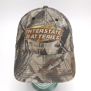 Interstate Batteries Realtree Camo Snapback Hat Cap‎